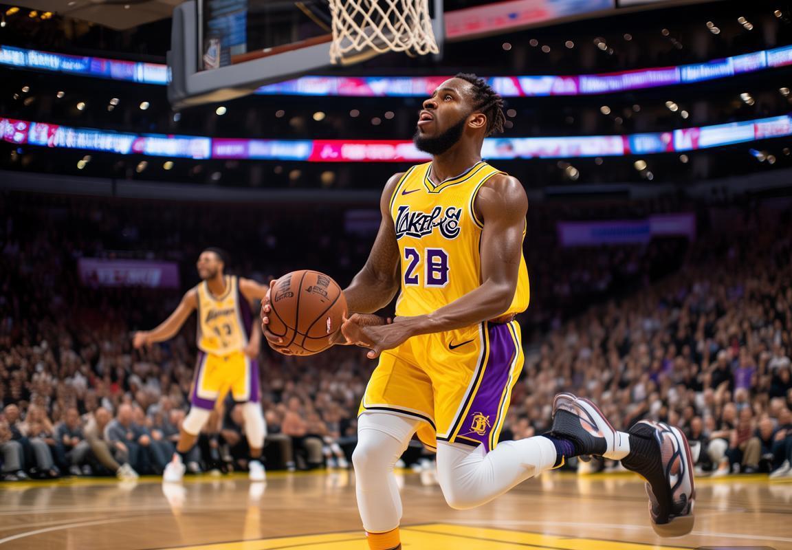 湖人VS马刺队NBA杯激战：新星卡斯尔攻防一体主宰赛场